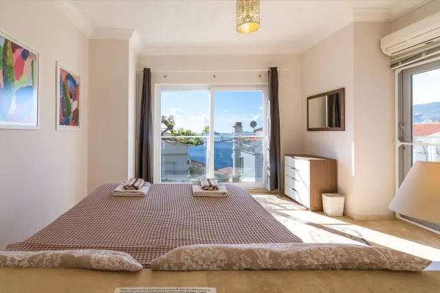 BookNoFees：Kalkan, Kas, Antalya, 安塔利亞, 土耳其的民宿 – 臥室 1