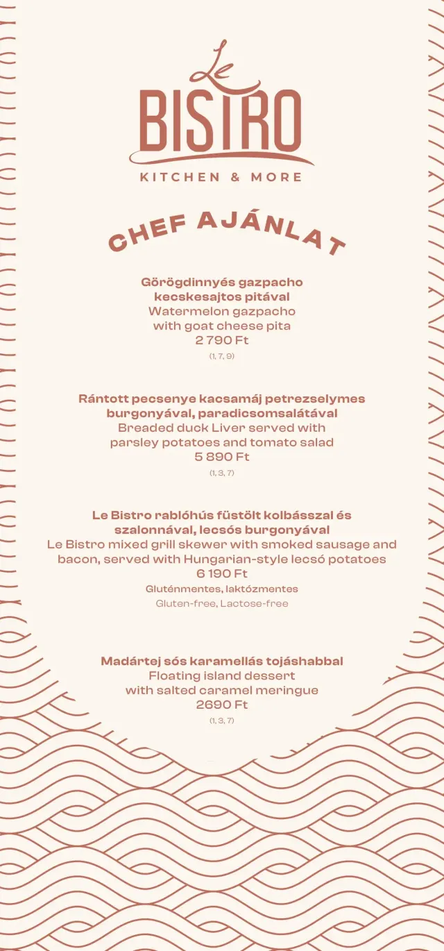 BookNoFees: 餐廳 – Le Bistro – Budapest – Le Bistro,第 2 張照片
