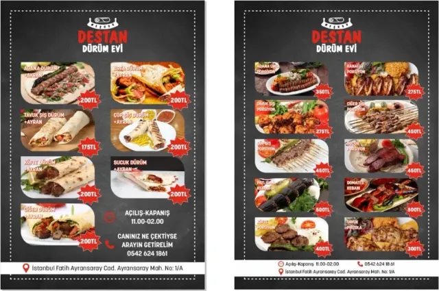 BookNoFees: 輕食吧 – Dürümcü - Destan Kebap & Dürüm – Istanbul – Dürümcü - Destan Kebap & Dürüm，第 2 張照片