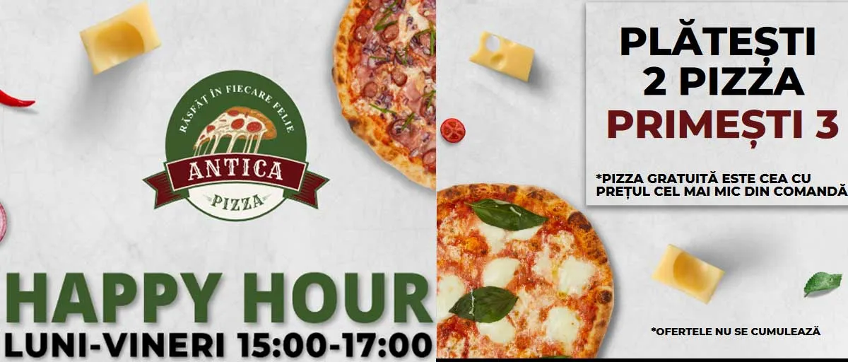 BookNoFees: 餐廳 – Antica Pizza – Bucharest – Antica Pizza，第 1 張照片