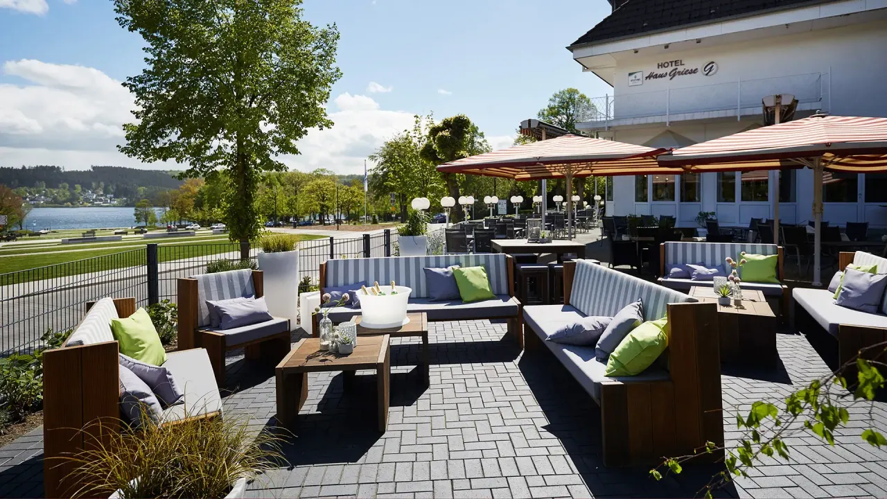 BookNoFees: 餐廳 – Hotel Haus Griese – Möhnesee-Körbecke – Hotel Haus Griese，第 1 張照片