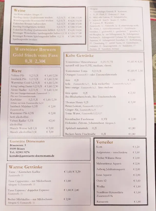 BookNoFees: 餐廳 – Gaststätte Dörnemann – Bönen – Gaststätte Dörnemann，第 3 張照片