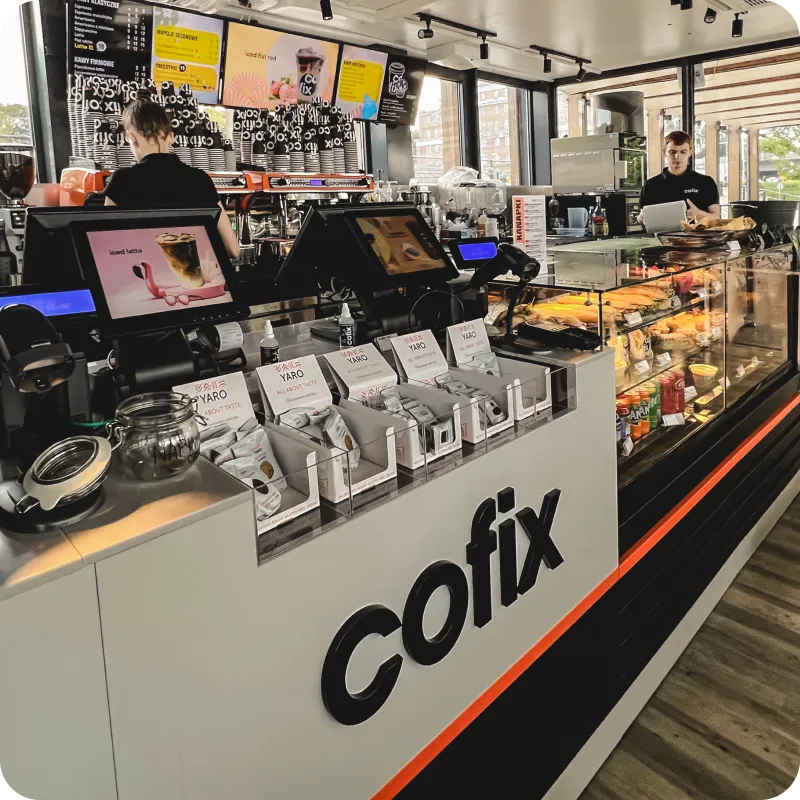 BookNoFees: 咖啡廳 – Cofix – Minsk – Cofix，第 1 張照片