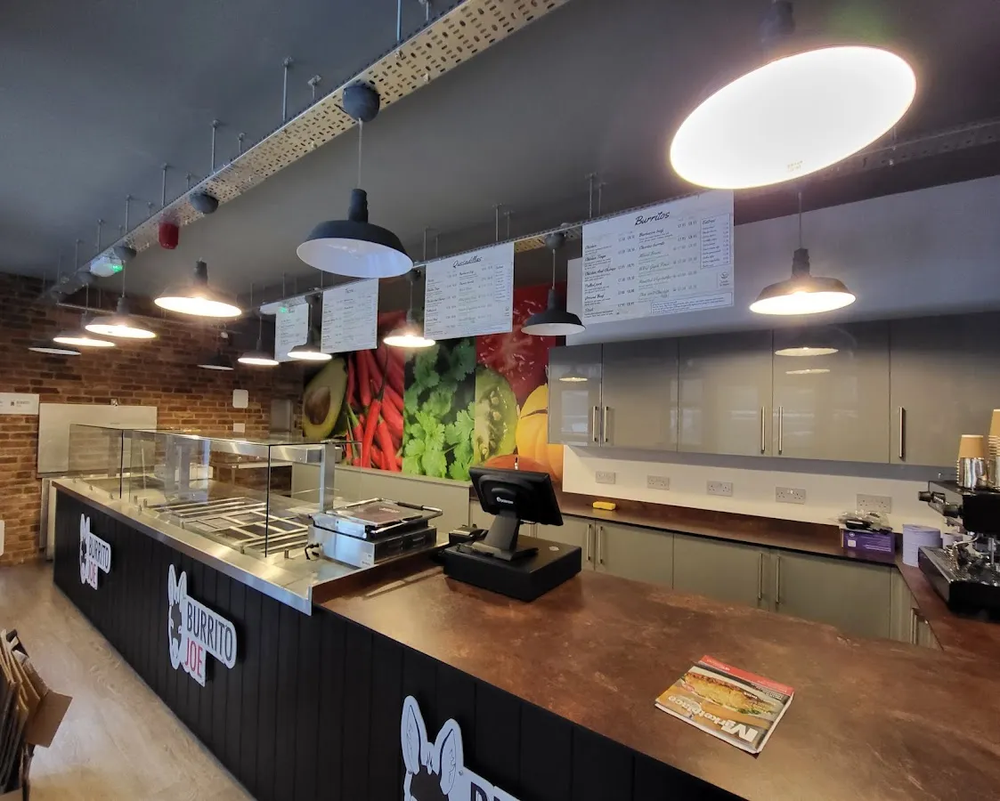 BookNoFees: 輕食吧 – Burrito Joe – London – Burrito Joe，第 1 張照片