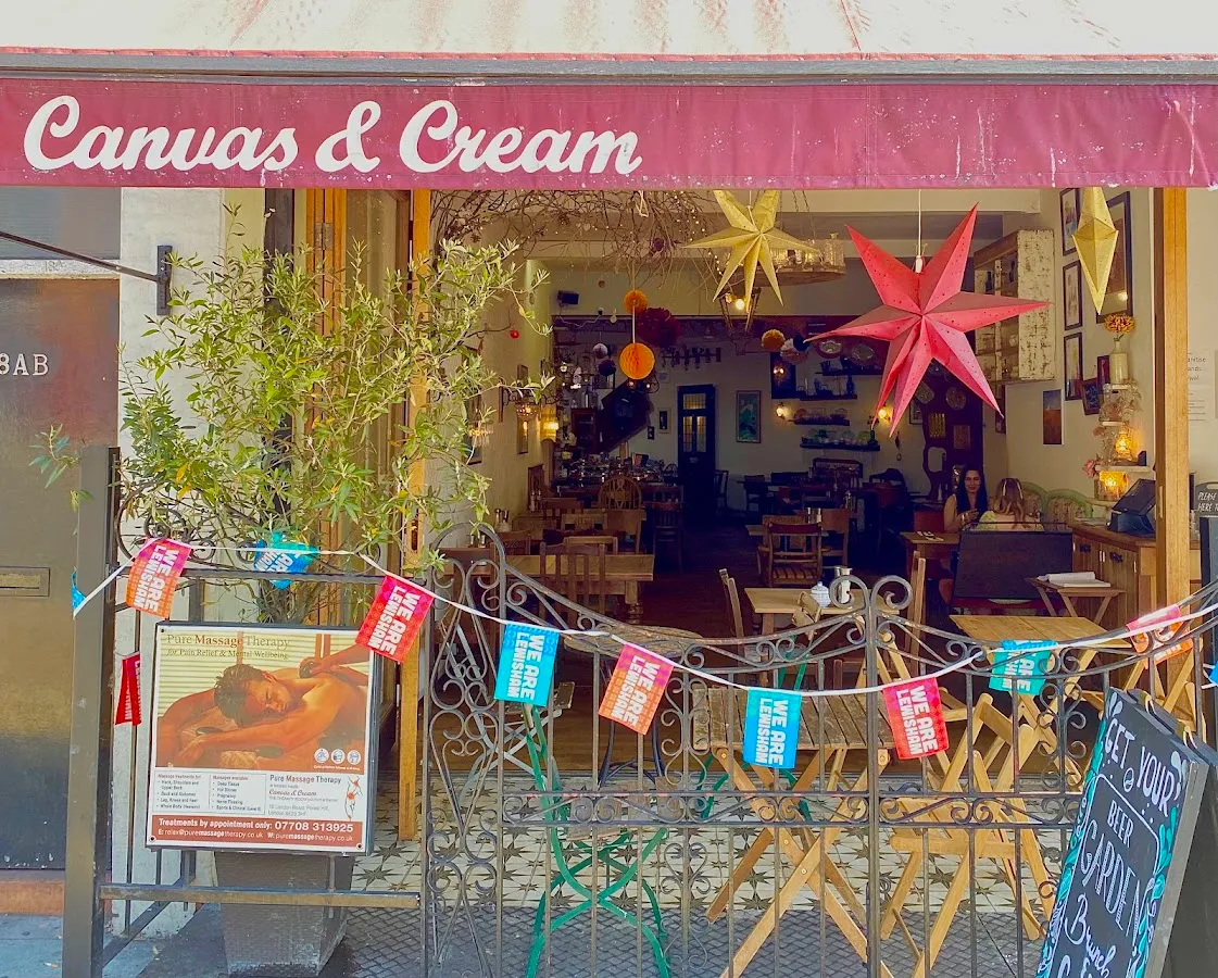 BookNoFees: 餐廳 – Canvas & Cream – London – Canvas & Cream，第 1 張照片