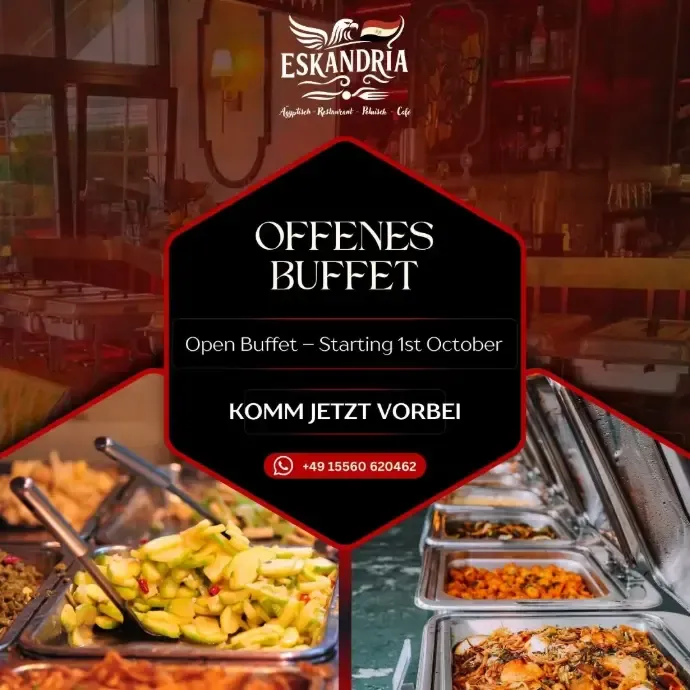 BookNoFees: 餐廳 – Eskandria – Berlin – Eskandria,第 1 張照片