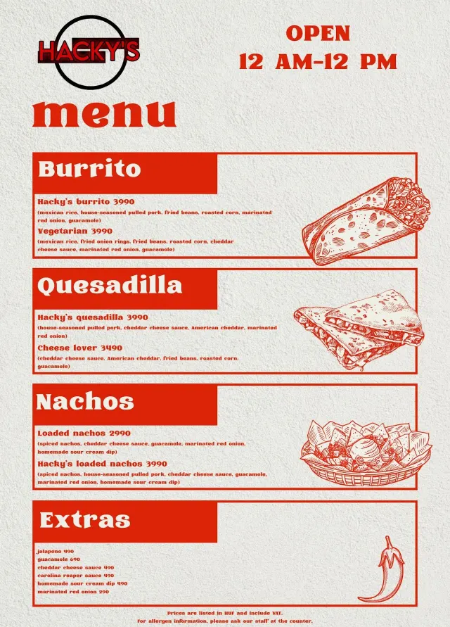 BookNoFees: 餐廳 – Hacky's – Budapest – Hacky's，第 2 張照片