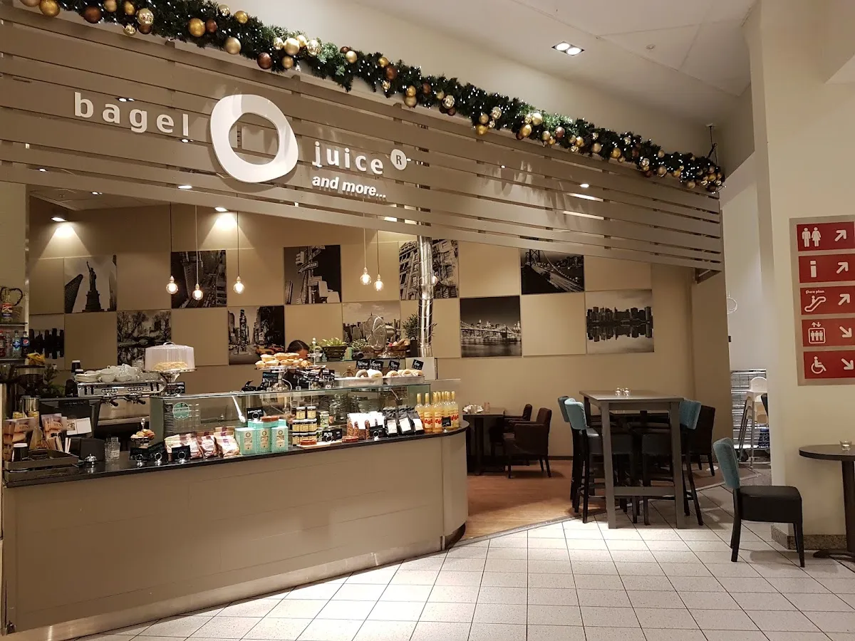 BookNoFees: 咖啡廳 – Bagel & Juice – Oslo – 貝果與果汁，第 1 張照片